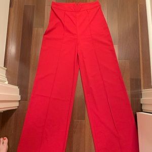 Lulu’s high waisted red pants